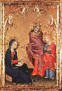 Simone Martini Christ Returning to his Parents France oil painting artist